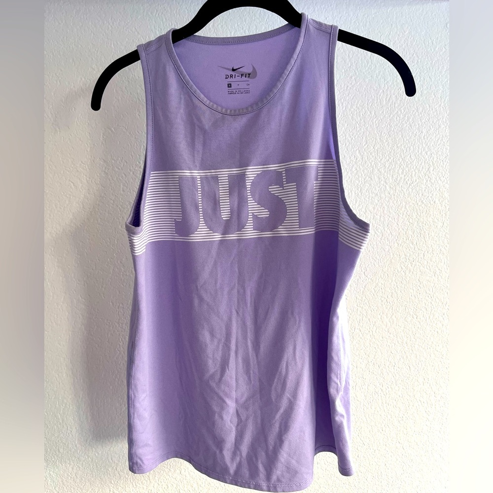 Nike- Just Do It Dri Fit workout tank